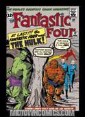 Marvel CC Fantastic Four/Hulk Magnet (654)