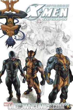 Astonishing X-Men Sketchbook