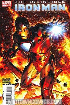 Invincible Iron Man #2 Cover B 1st Ptg Brandon Peterson Cover