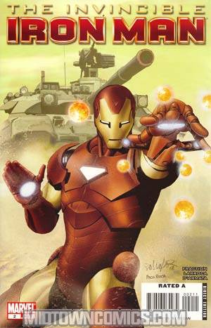 Invincible Iron Man #2 Cover A 1st Ptg Salvador Larroca Cover