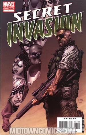 Secret Invasion #3 Cover B Incentive Steve McNiven Variant Cover