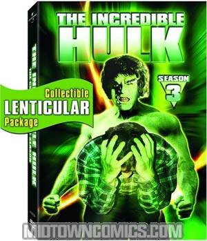 Incredible Hulk Complete Season 3 DVD