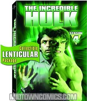 Incredible Hulk Complete Season 4 DVD