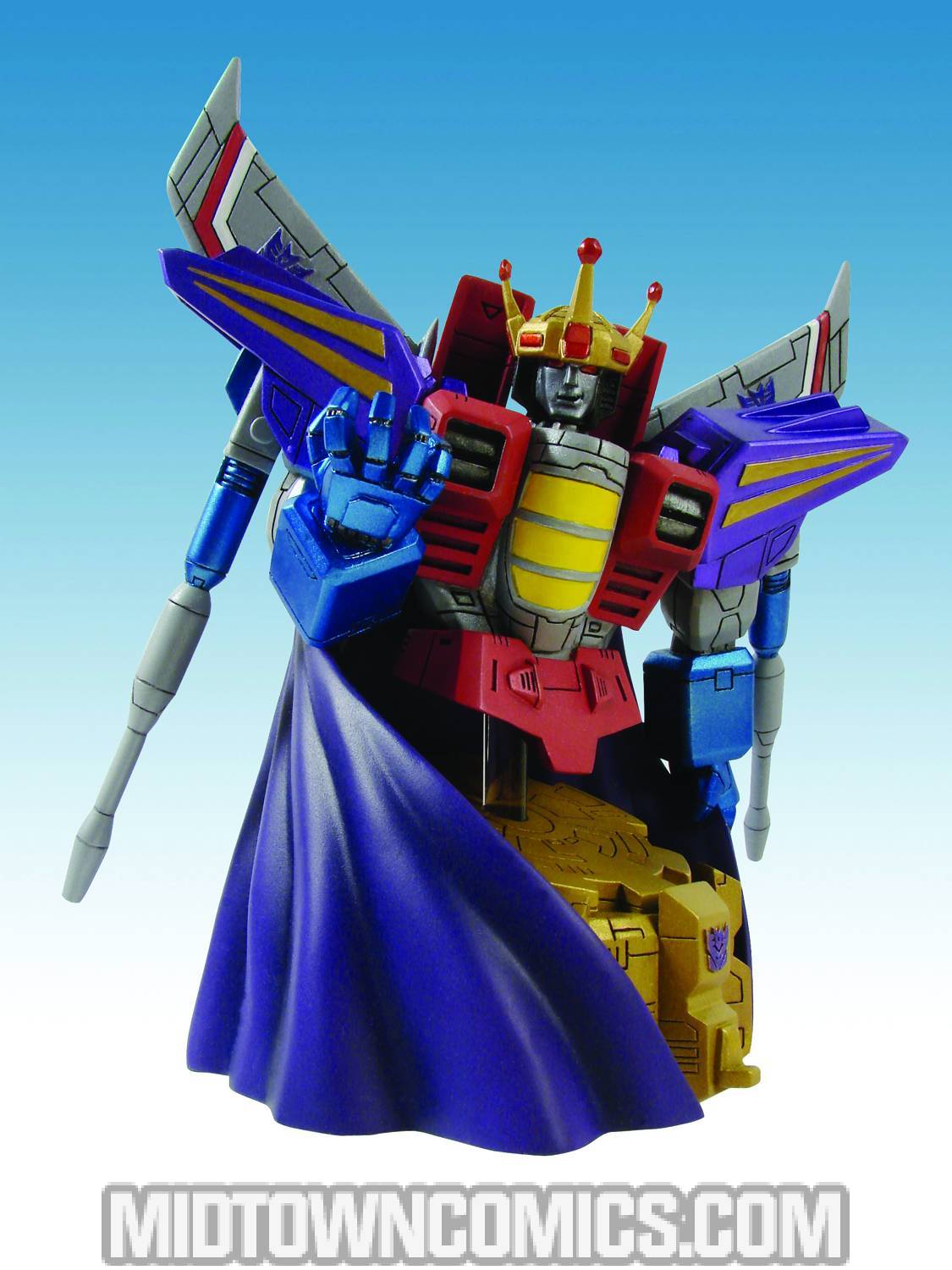 Transformers Starscream Coronation Bust