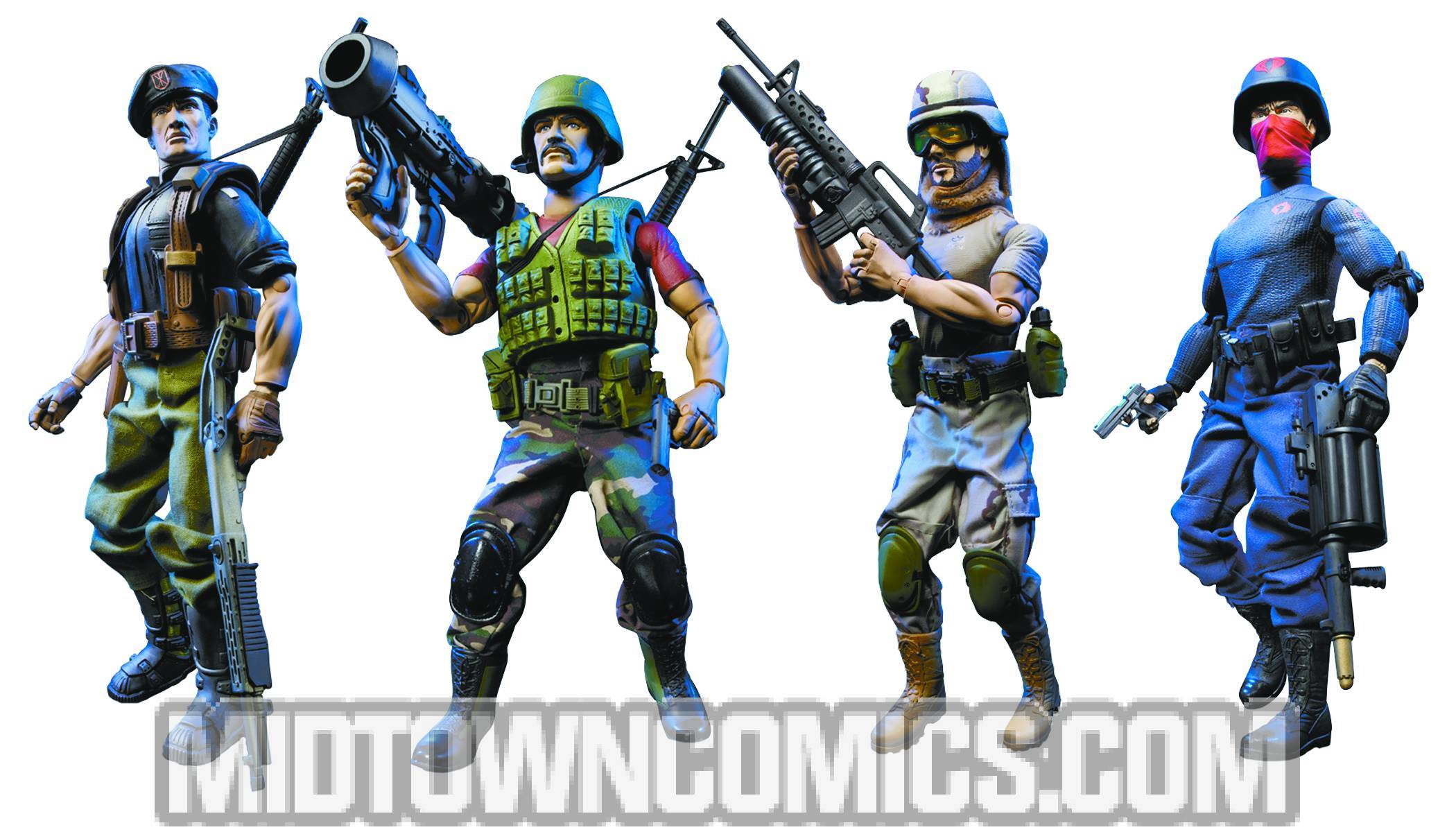 GI Joe 12-Inch Military Figure Assortment Case 200801