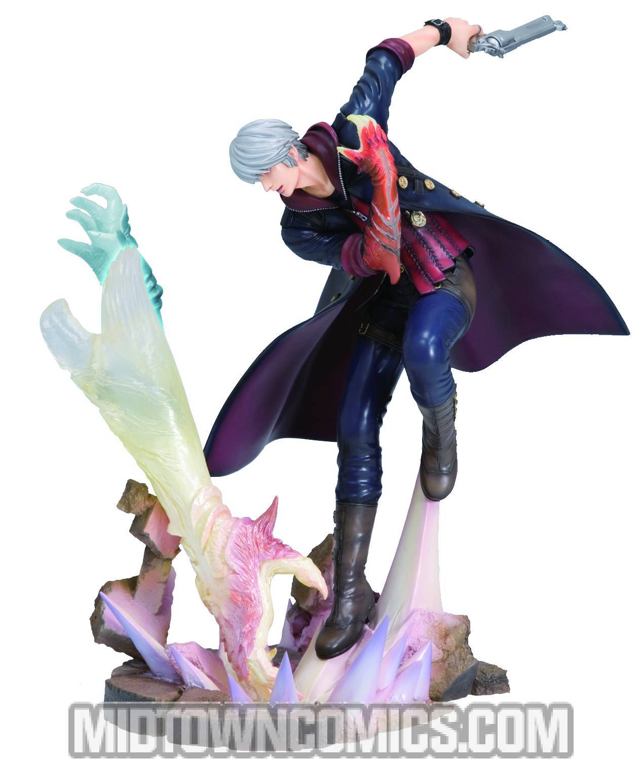 Kotobukiya ARTFX Devil May Cry 4 Nero Painted PVC Figure USED very