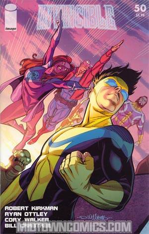 Invincible #50 Cover B Variant Connecting Cover