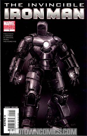 Invincible Iron Man #1 Cover I 2nd Ptg Meinerding Variant Cover