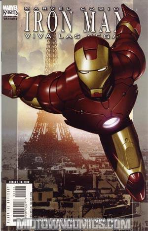 Iron Man Viva Las Vegas #1 2nd Ptg Adi Granov Variant Cover