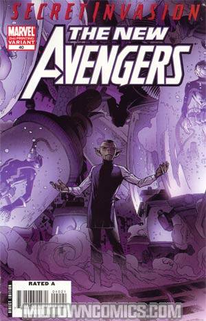 New Avengers #40 Cover B 2nd Ptg Jim Cheung Variant Cover (Secret Invasion Tie-In)