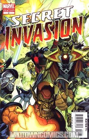 Secret Invasion #2 Cover G 2nd Ptg Leinil Francis Yu Variant Cover
