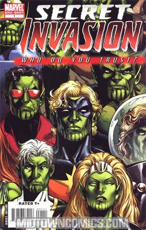 Secret Invasion Who Do You Trust Cover A 1st Ptg