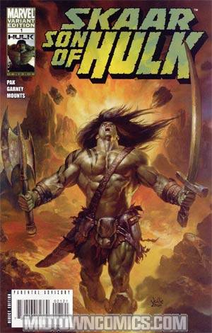 Skaar Son Of Hulk #1 Cover C Incentive Julie Bell Variant Cover