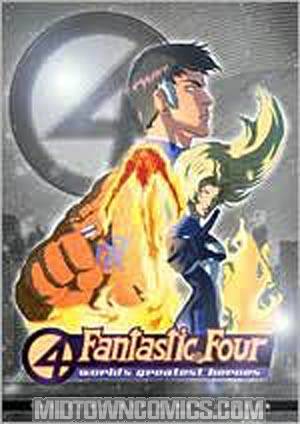 Fantastic Four Worlds Greatest Heroes Complete Season 1 DVD