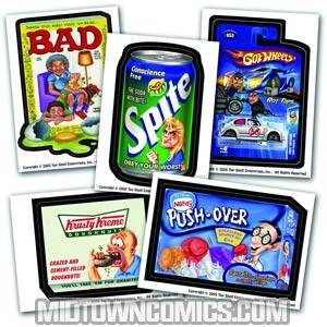 Silly Supermarket 2008 Stickers Trading Cards Pack