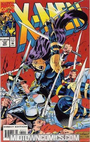 X-Men Vol 2 #32 Cover B Without Card