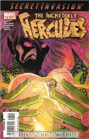 Incredible Hercules #118 Cover A 1st Ptg (Secret Invasion Tie-In)