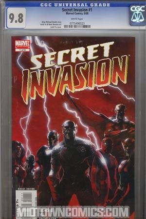 Secret Invasion #1 Cover L Regular Gabriele Dell Otto Cover CGC 9.8