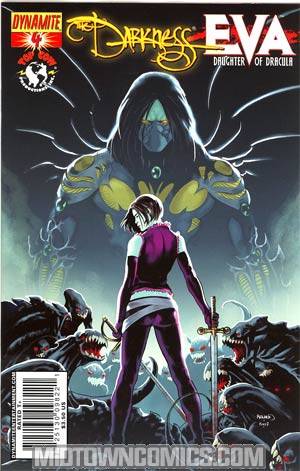 Darkness vs Eva #4 Cover A Paul Renaud Cover