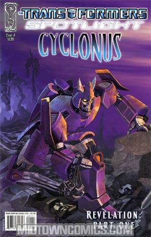 Transformers Spotlight Cyclonus Regular EJ Su Cover
