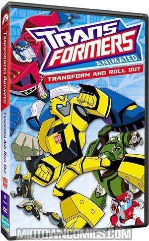 Transformers Animated Transform And Roll Out DVD
