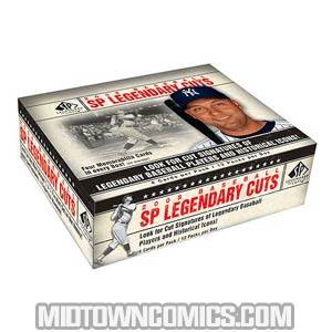 Upper Deck 2008 SP Legendary Cuts MLB Trading Cards Pack