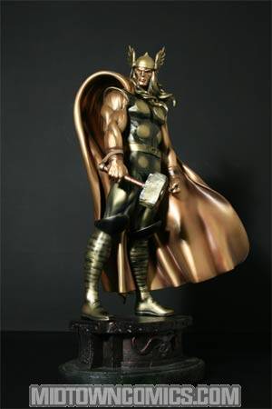 Thor Faux Bronze Statue By Bowen