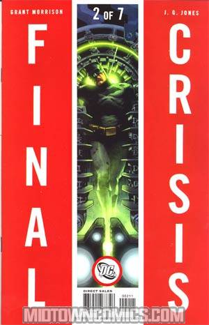 Final Crisis #2 Cover B Story Silver Cover
