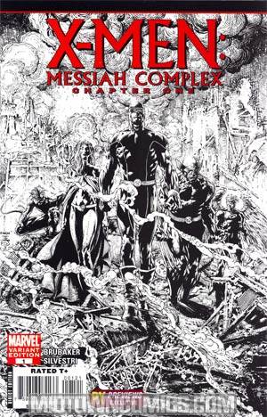 X-Men Messiah CompleX (One Shot) #1 Cover D Previews Exclusive Dave Finch Sketch Cover