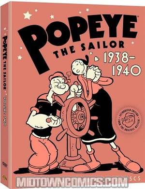 Popeye The Sailor Vol 2 1938-1940 DVD