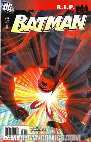 Batman #678 Cover A 1st Ptg Regular Alex Ross Cover (Batman R.I.P.)