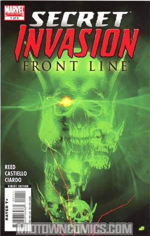 Secret Invasion Front Line #1 Cover A