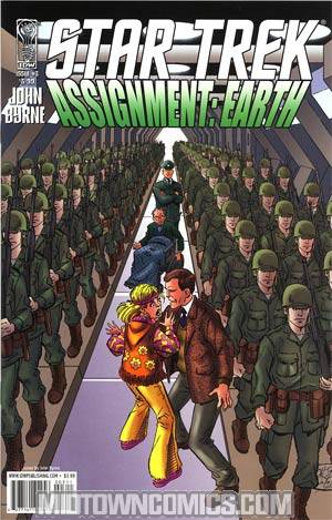 Star Trek Assignment Earth #3 Regular John Byrne Cover