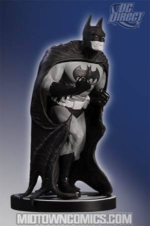 Batman Black & White Series Original Mini Statue By Ethan Van Sciver