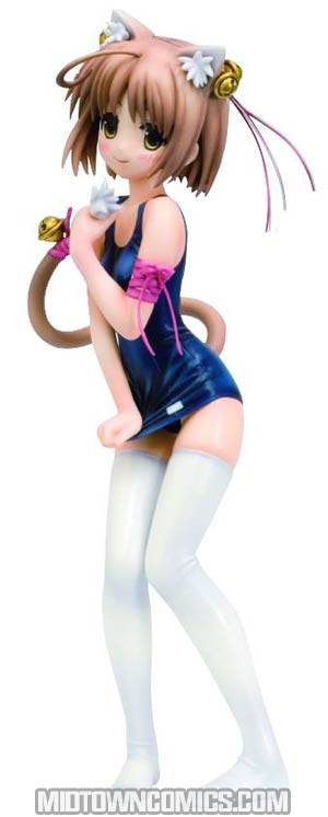 Yotsunoha Nekomiya Nono Neko-Mimi Sukumizu High Socks Style PVC Statue