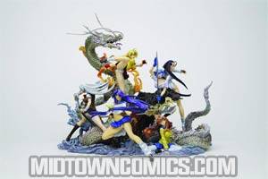 Ikki Tousen Dragon Base Trading Figure Box Set