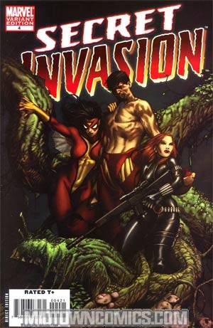 Secret Invasion #4 Cover B Incentive Steve McNiven Variant Cover