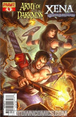 Army Of Darkness Xena Why Not #4 Cover A UDON Studios Cover