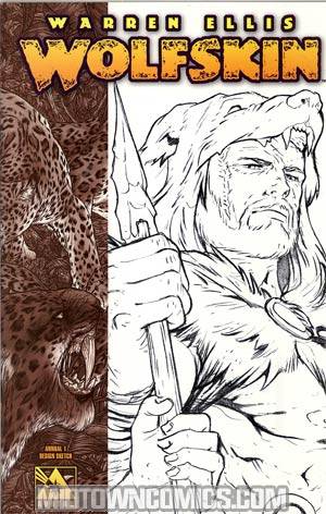 Warren Ellis Wolfskin Annual #1 Incentive Design Sketch Edition