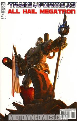 Transformers All Hail Megatron #1 Regular Klaus Scherwinski Cover