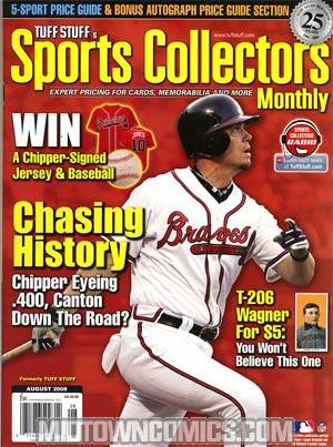 Tuff Stuffs Sports Collectors Monthly Vol 25 #5 Aug 2008