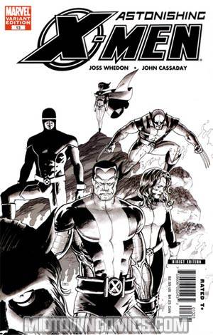 Astonishing X-Men Vol 3 #13 Cover C Regular Sketch Variant