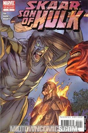 Skaar Son Of Hulk #1 Cover D 2nd Ptg Ron Garney Variant Cover