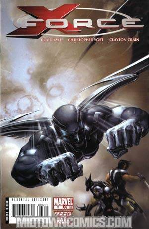 X-Force Vol 3 #5 1st Ptg Regular Clayton Crain Cover