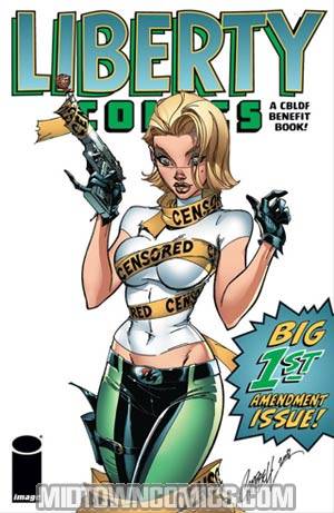 CBLDF Presents Liberty Comics #1 Cover A J Scott Campbell