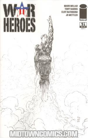 War Heroes (Image) #1 Incentive Marc Silvestri Sketch Cover