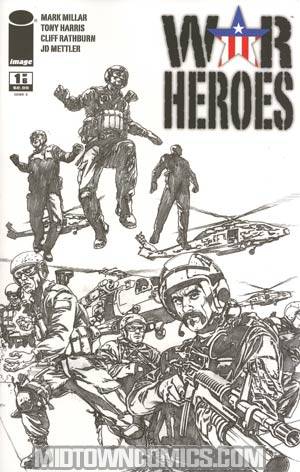 War Heroes (Image) #1 Incentive Tony Harris Sketch Cover