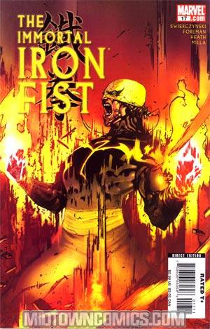 Immortal Iron Fist #17 Cover A Regular Travel Foreman Cover