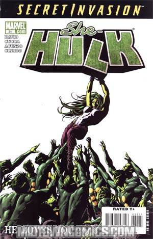 She-Hulk Vol 2 #31 1st Ptg (Secret Invasion Tie-In)(He Loves You Part 2)