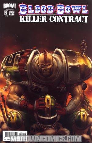 Blood Bowl Killer Contract #2 Incentive Cover
